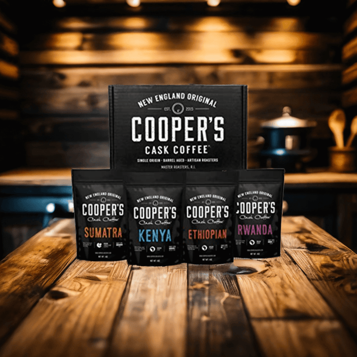 Cooper's Cask Coffee - Gifts for guy friends made simple. Find unique gift Ideas for guys friends. Gifts for guys in their 20s.