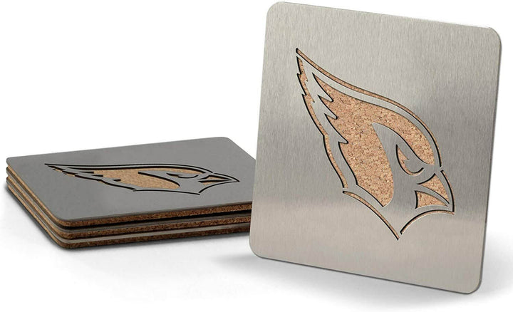 NFL Stainless Steel Coasters - Pick Your Team - Gifts for guy friends made simple. Find unique gift Ideas for guys friends. Gifts for guys in their 20s.