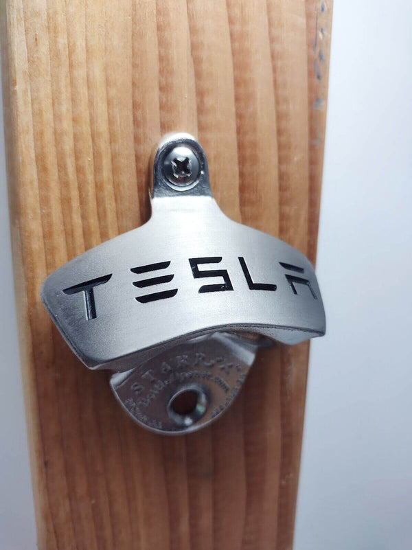 TESLA - Stainless steel - Wall Mounted Ball Opener - Gifts for guy friends made simple. Find unique gift Ideas for guys friends. Gifts for guys in their 20s.