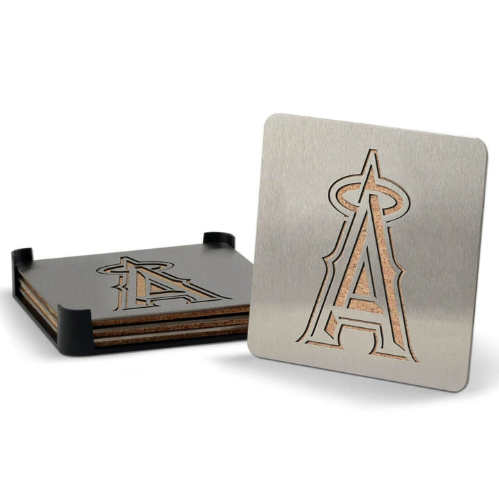 MLB Stainless Steel Coasters - Pick Your Team - Gifts for guy friends made simple. Find unique gift Ideas for guys friends. Gifts for guys in their 20s.