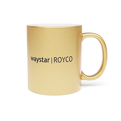 Waystar Royco Metallic Coffee Mug - Gifts for guy friends made simple. Find unique gift Ideas for guys friends. Gifts for guys in their 20s.