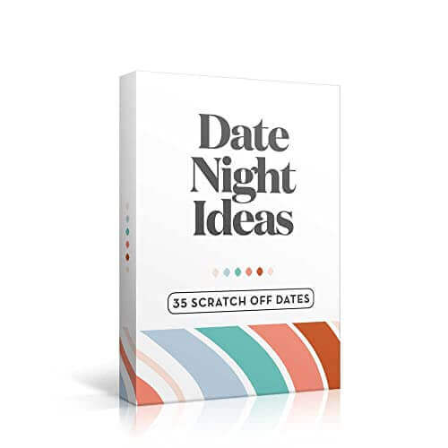 Date Night Ideas Box - Scratch Off - Gifts for guy friends made simple. Find unique gift Ideas for guys friends. Gifts for guys in their 20s.