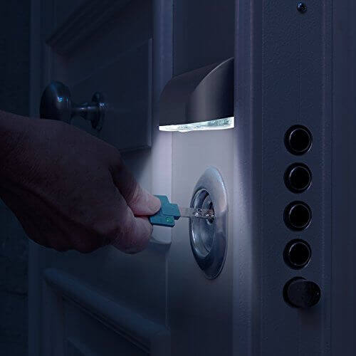 Motion Sensor Keyhole Light - Gifts for guy friends made simple. Find unique gift Ideas for guys friends. Gifts for guys in their 20s.