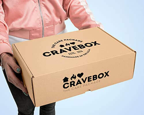 CRAVEBOX (Healthy) Snack Gift Box & Care Package - 35 Count - Gifts for guy friends made simple. Find unique gift Ideas for guys friends. Gifts for guys in their 20s.