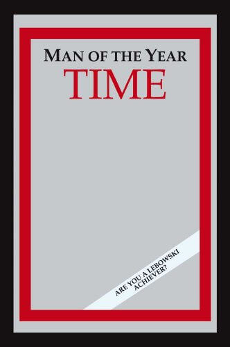 The Big Lebowski - Time: Man Of The Year Mirror - Gifts for guy friends made simple. Find unique gift Ideas for guys friends. Gifts for guys in their 20s.