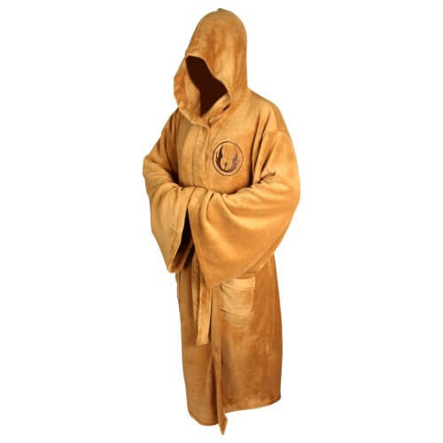 Jedi Fleece Bathrobe - Gifts for guy friends made simple. Find unique gift Ideas for guys friends. Gifts for guys in their 20s.