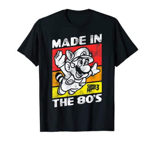 Nintendo Made In The 80's Retro T-Shirt - Gifts for guy friends made simple. Find unique gift Ideas for guys friends. Gifts for guys in their 20s.