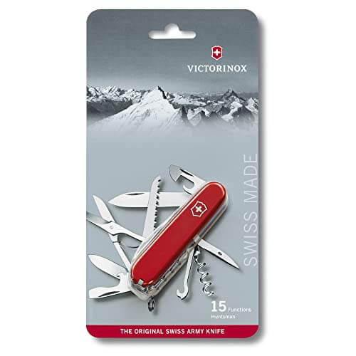 Victorinox Swiss Army Huntsman Pocket Knife, Red - Gifts for guy friends made simple. Find unique gift Ideas for guys friends. Gifts for guys in their 20s.