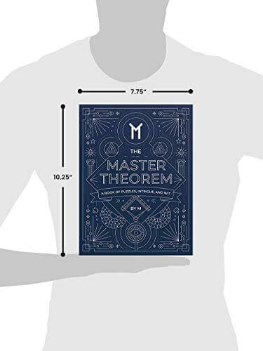 The Master Theorem - A Book of Puzzles, Intrigue and Wit - Gifts for guy friends made simple. Find unique gift Ideas for guys friends. Gifts for guys in their 20s.