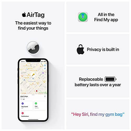 Apple AirTag - Gifts for guy friends made simple. Find unique gift Ideas for guys friends. Gifts for guys in their 20s.
