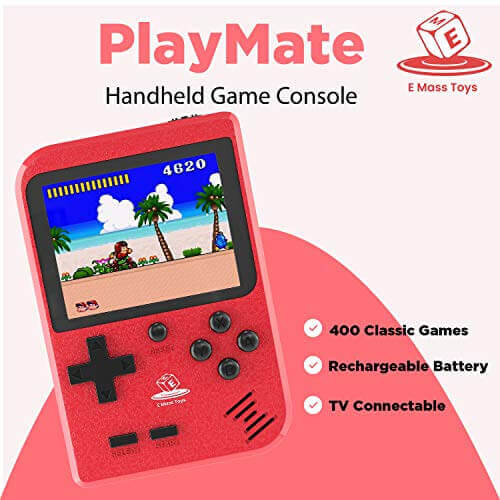 Emaas Handheld Game Console, Retro Mini Game with 400 Classic FC Games - Gifts for guy friends made simple. Find unique gift Ideas for guys friends. Gifts for guys in their 20s.