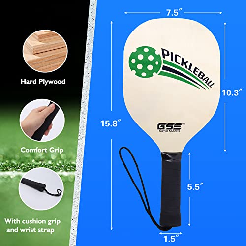 GSE Portable Professional Pickleball Set - Gifts for guy friends made simple. Find unique gift Ideas for guys friends. Gifts for guys in their 20s.