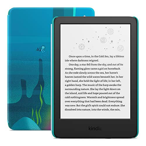Kindle Kids (2022 release) – Includes access to thousands of books + Cover - Gifts for guy friends made simple. Find unique gift Ideas for guys friends. Gifts for guys in their 20s.