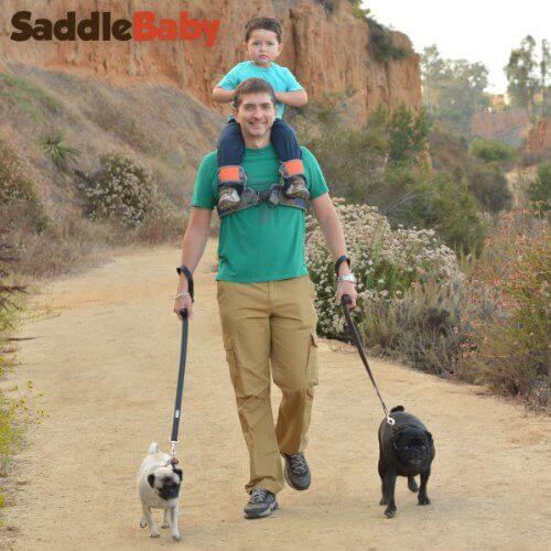 SaddleBaby Shoulder Carrier - Gifts for guy friends made simple. Find unique gift Ideas for guys friends. Gifts for guys in their 20s.