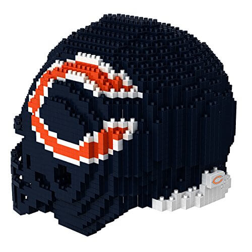 NFL 3D Construction Toy Blocks Set - Helmet, 1325 pieces - Gifts for guy friends made simple. Find unique gift Ideas for guys friends. Gifts for guys in their 20s.