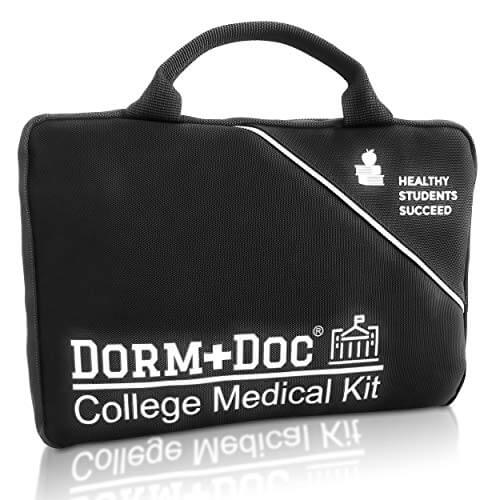 DormDoc - College First Aid Kit - Gifts for guy friends made simple. Find unique gift Ideas for guys friends. Gifts for guys in their 20s.