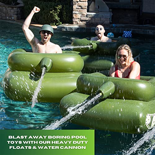 Pool Punisher Inflatable Pool Float -w/Functional Pump-Action Water Cannon - Gifts for guy friends made simple. Find unique gift Ideas for guys friends. Gifts for guys in their 20s.