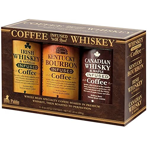 Don Pablo Whiskey Infused Coffee - Gifts for guy friends made simple. Find unique gift Ideas for guys friends. Gifts for guys in their 20s.
