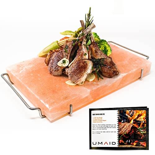 Himalayan Salt Block For Grilling | Cooking | Cutting | Serving - Gifts for guy friends made simple. Find unique gift Ideas for guys friends. Gifts for guys in their 20s.