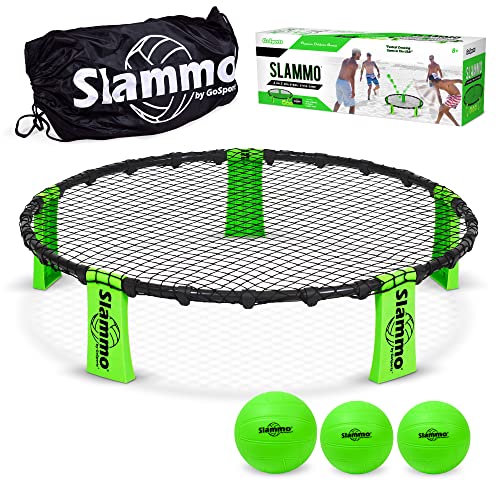 GoSports Slammo Game Set (Includes 3 Balls, Carrying Case and Rules) - Outdoor Lawn, Beach & Tailgating - Gifts for guy friends made simple. Find unique gift Ideas for guys friends. Gifts for guys in their 20s.