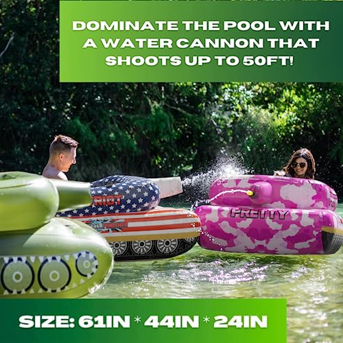 Pool Punisher Inflatable Pool Float -w/Functional Pump-Action Water Cannon - Gifts for guy friends made simple. Find unique gift Ideas for guys friends. Gifts for guys in their 20s.