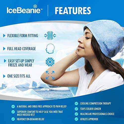 IceBeanie Relief Cap - Gifts for guy friends made simple. Find unique gift Ideas for guys friends. Gifts for guys in their 20s.