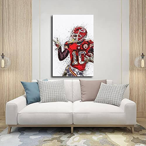 Tyreek Hill - "Cheetah" - Canvas Art - Gifts for guy friends made simple. Find unique gift Ideas for guys friends. Gifts for guys in their 20s.