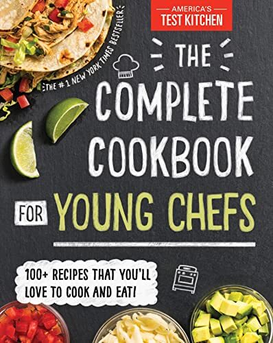 The Complete Cookbook for Young Chefs: 100+ Recipes - Gifts for guy friends made simple. Find unique gift Ideas for guys friends. Gifts for guys in their 20s.