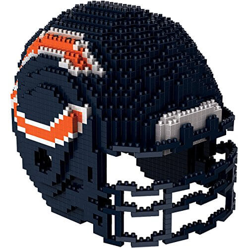NFL 3D Construction Toy Blocks Set - Helmet, 1325 pieces - Gifts for guy friends made simple. Find unique gift Ideas for guys friends. Gifts for guys in their 20s.