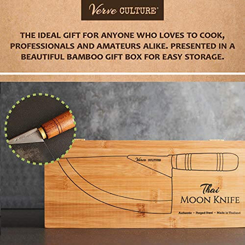 Artisan Thai Moon Knife - Gifts for guy friends made simple. Find unique gift Ideas for guys friends. Gifts for guys in their 20s.