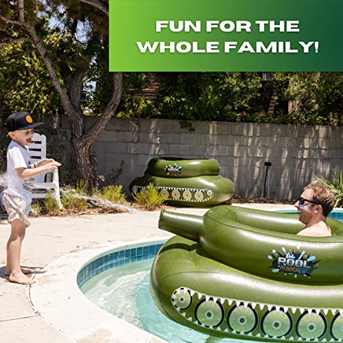 Pool Punisher Inflatable Pool Float -w/Functional Pump-Action Water Cannon - Gifts for guy friends made simple. Find unique gift Ideas for guys friends. Gifts for guys in their 20s.