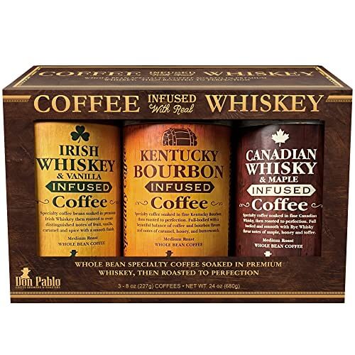 Don Pablo Whiskey Infused Coffee - Gifts for guy friends made simple. Find unique gift Ideas for guys friends. Gifts for guys in their 20s.