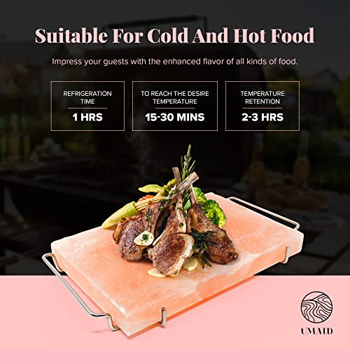 Himalayan Salt Block For Grilling | Cooking | Cutting | Serving - Gifts for guy friends made simple. Find unique gift Ideas for guys friends. Gifts for guys in their 20s.