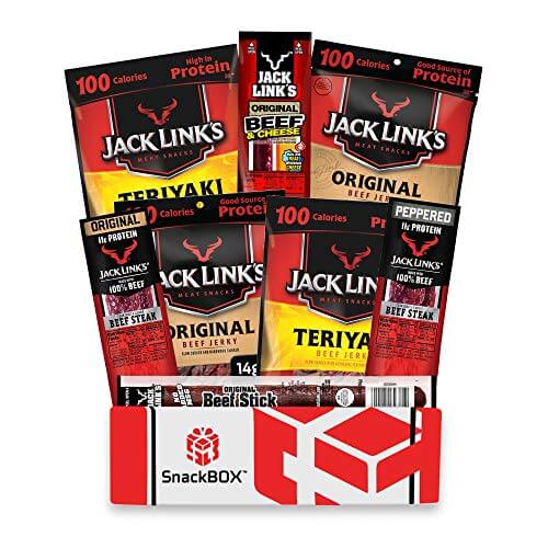 Jack Link's Beef Jerky Care Package - Gifts for guy friends made simple. Find unique gift Ideas for guys friends. Gifts for guys in their 20s.