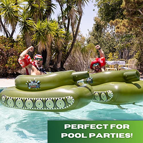 Pool Punisher Inflatable Pool Float -w/Functional Pump-Action Water Cannon - Gifts for guy friends made simple. Find unique gift Ideas for guys friends. Gifts for guys in their 20s.