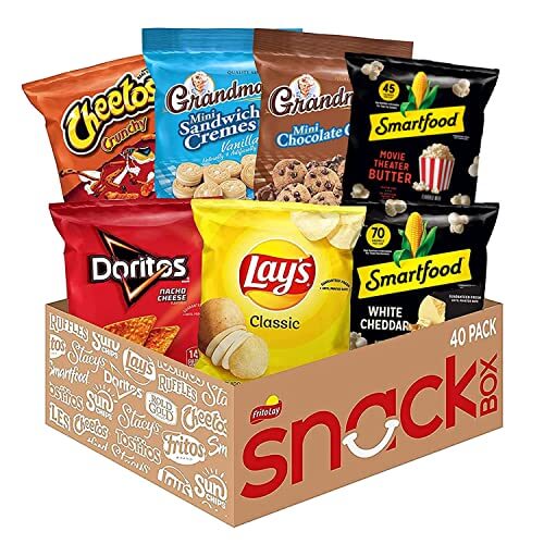 Frito-Lay Ultimate Snacks & Cookies Snacktime Mix, (40 Pack) - Gifts for guy friends made simple. Find unique gift Ideas for guys friends. Gifts for guys in their 20s.