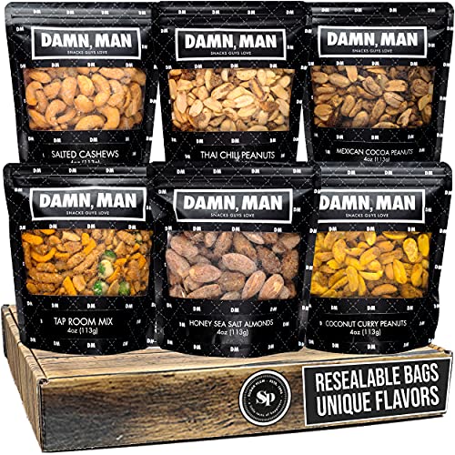 DAMN MAN Nuts - Gifts for guy friends made simple. Find unique gift Ideas for guys friends. Gifts for guys in their 20s.