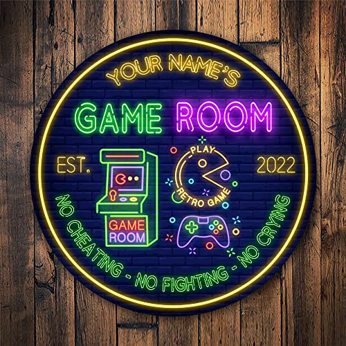 Personalized Neon Billiards Sign - Gifts for guy friends made simple. Find unique gift Ideas for guys friends. Gifts for guys in their 20s.